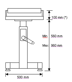 Dimensioni cavalletto